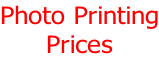 Photo Printing Prices